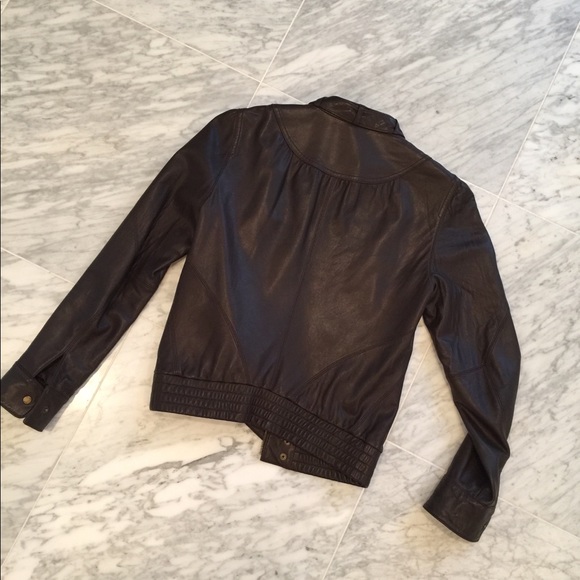 GIANNI BINI Soft Leather Jacket (XS) - Picture 4 of 6
